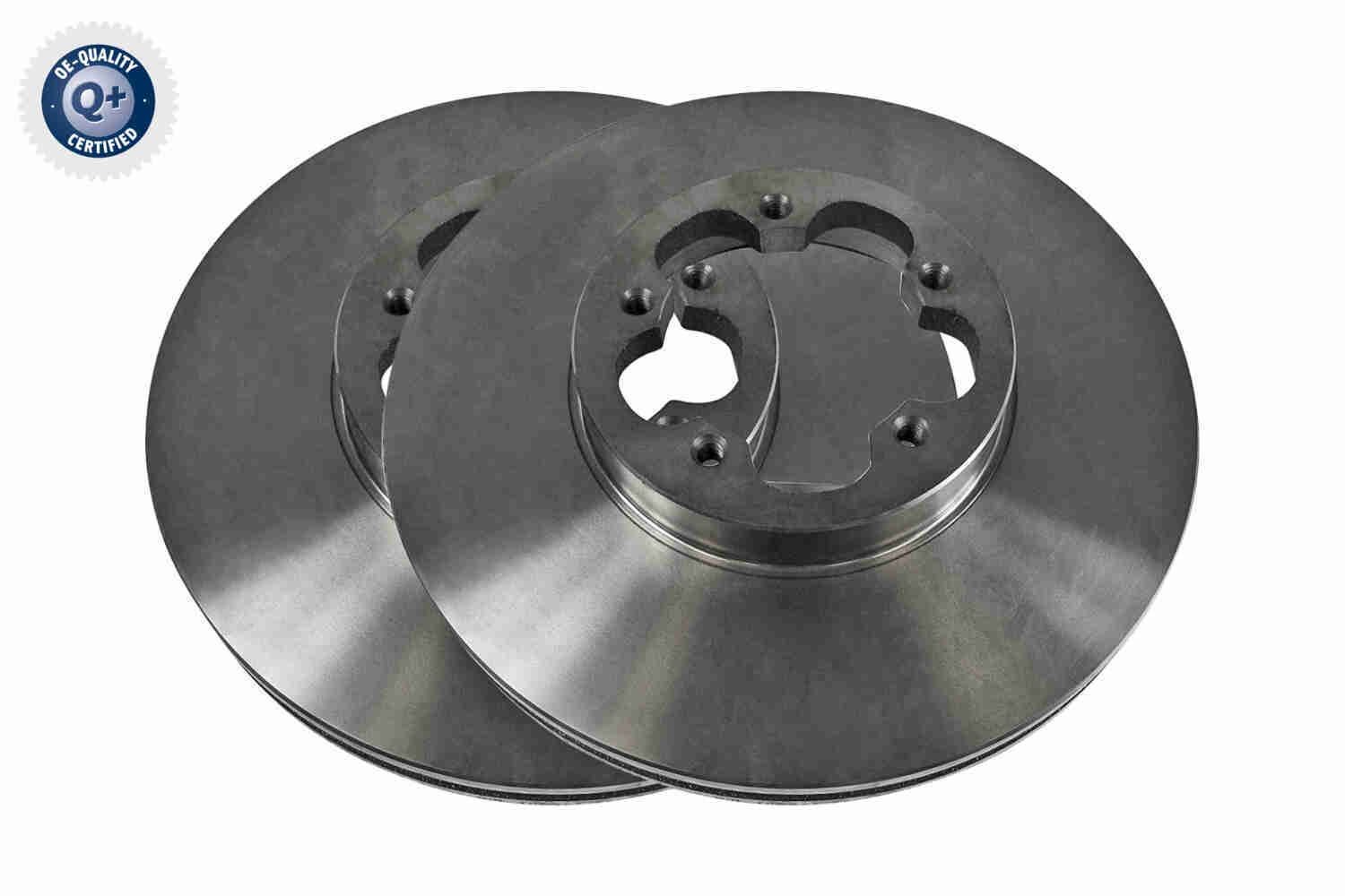 Daihatsu SIRION Brake discs and rotors 2218096 VAICO V25-80009 online buy