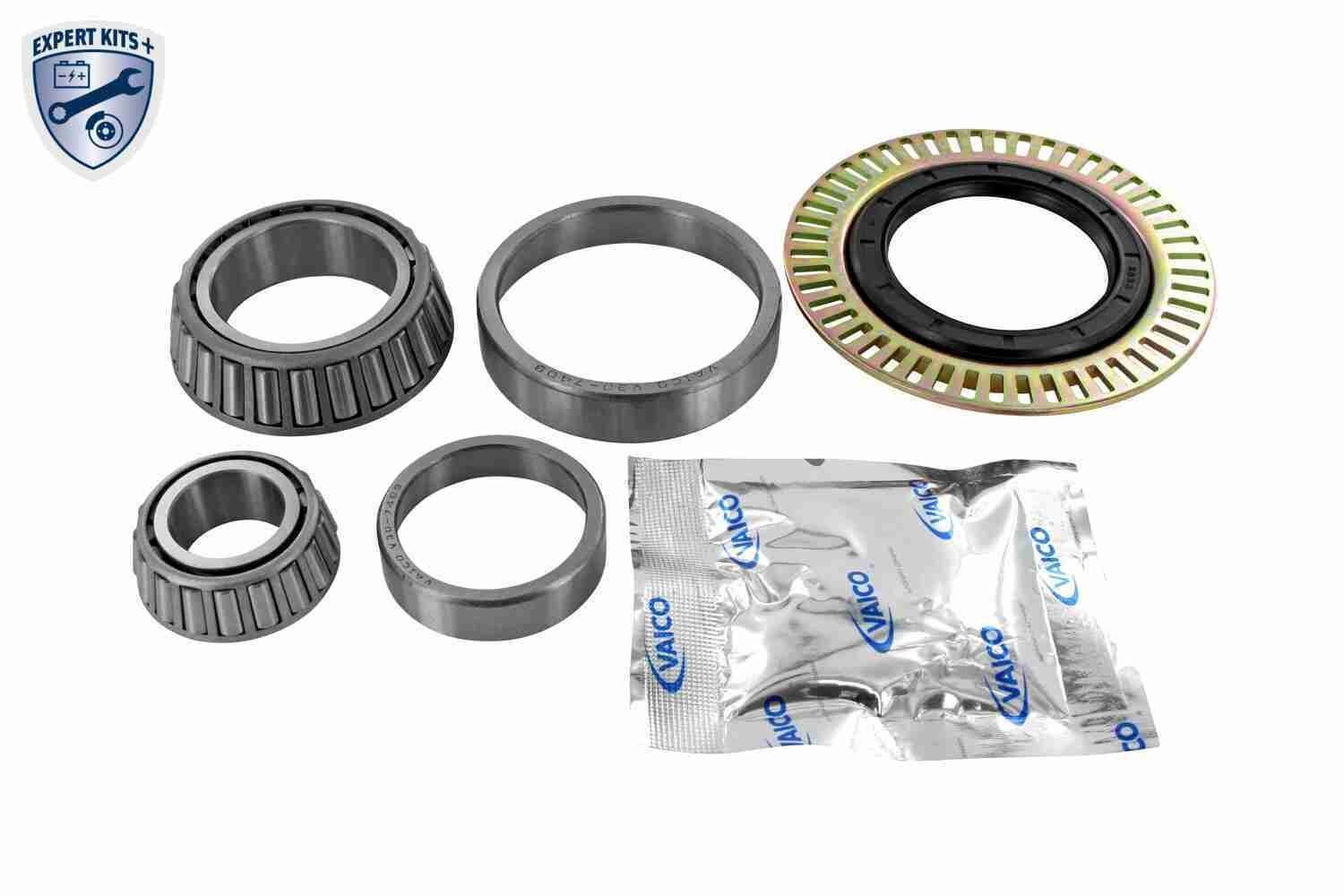 VAICO V30-7409 Wheel bearing kit Front Axle, with accessories, EXPERT KITS +, with ABS sensor ring