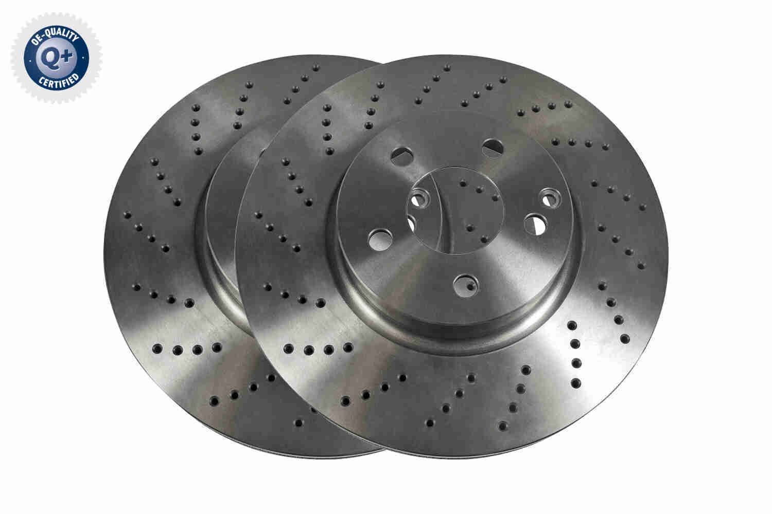 VAICO V30-80005 Brake disc Front Axle, 322x32mm, 5x112, perforated/vented