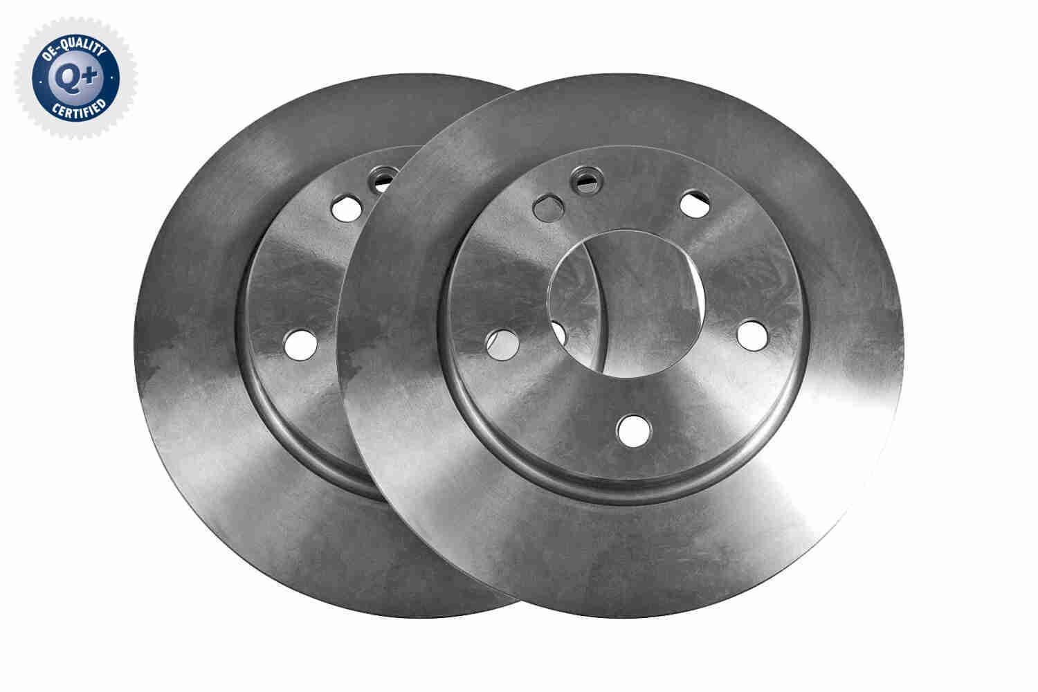 VAICO V30-80038 Brake disc Front Axle, 260x22mm, 5x112, Vented, Alloyed/High-carbon