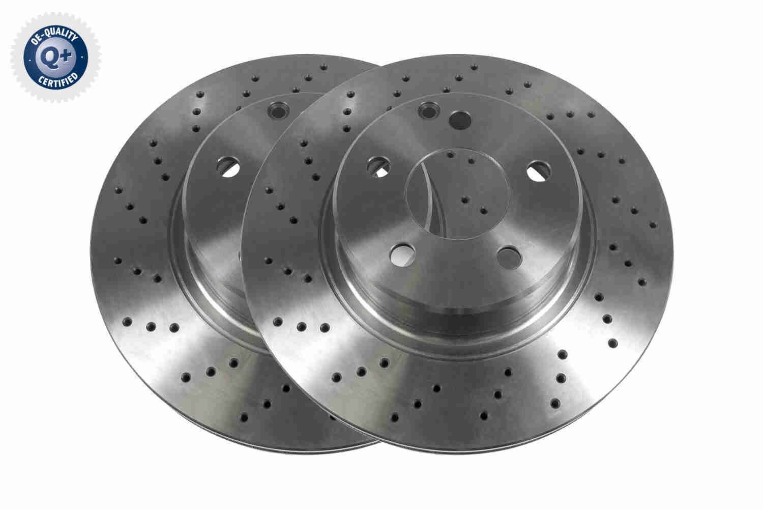 VAICO V30-80040 Brake disc Front Axle, 312x28mm, 5x112, perforated/vented