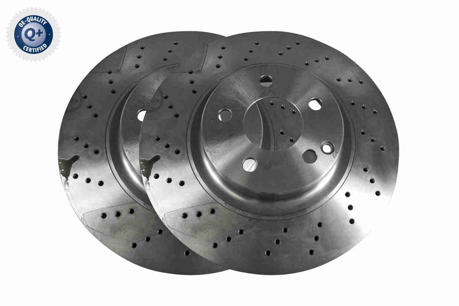 VAICO V30-80077 Brake disc Front Axle, 330x32mm, 5x112, perforated/vented