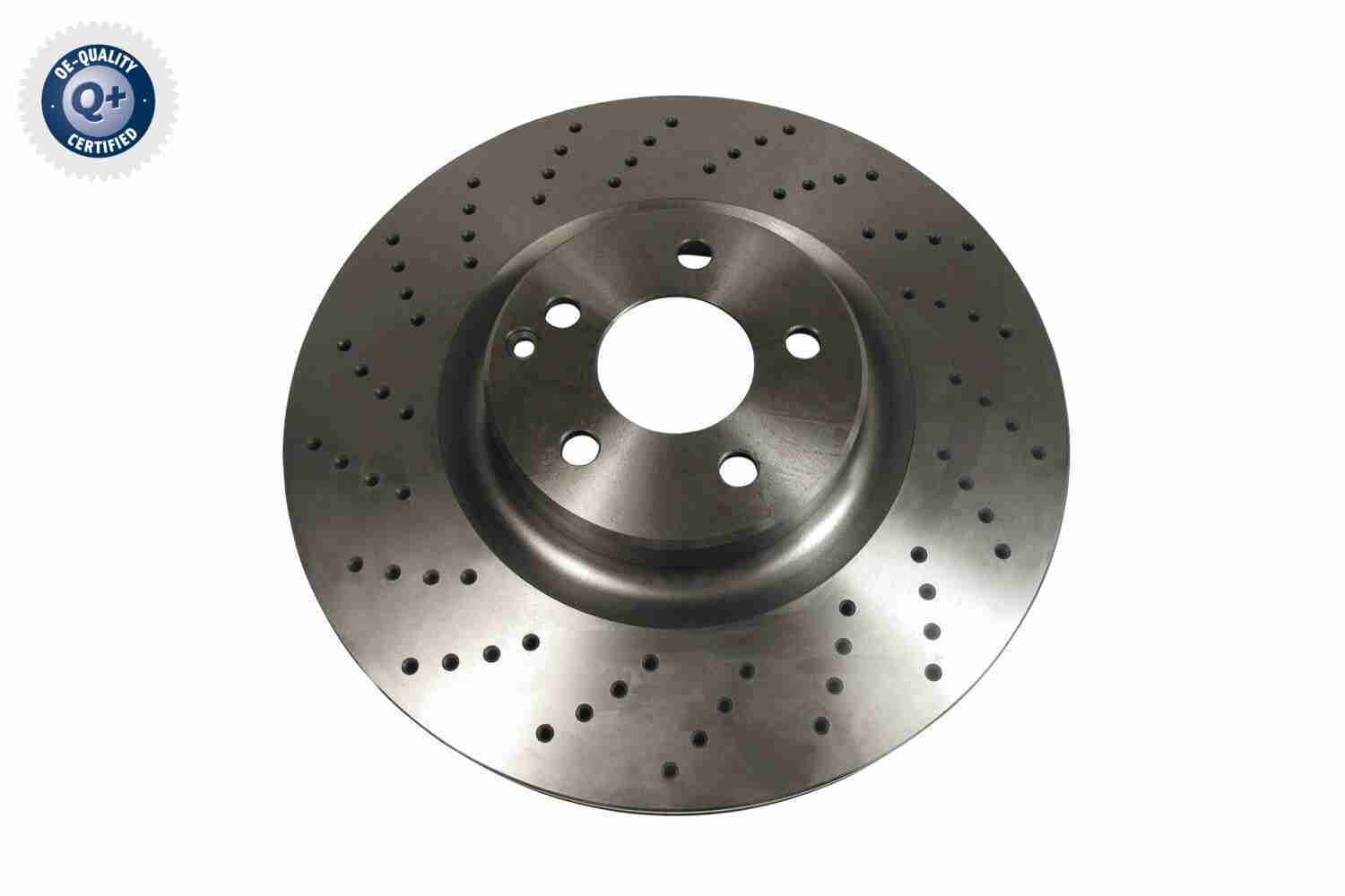 VAICO V30-80080 Brake disc Front Axle, 360x36mm, 5x112, perforated/vented