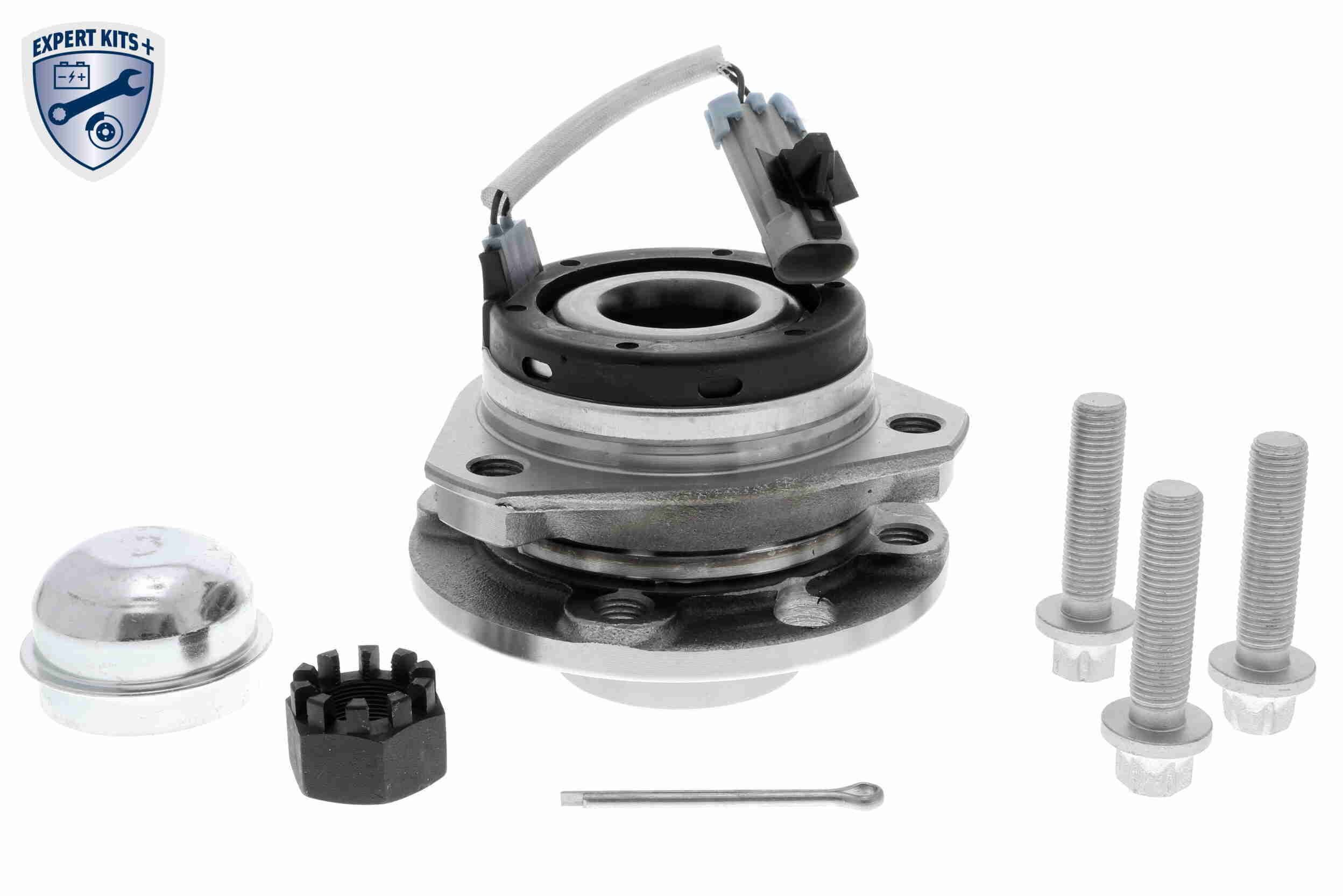 VAICO V40-7004 Wheel bearing kit Front Axle, EXPERT KITS +, with integrated magnetic sensor ring, 119 mm