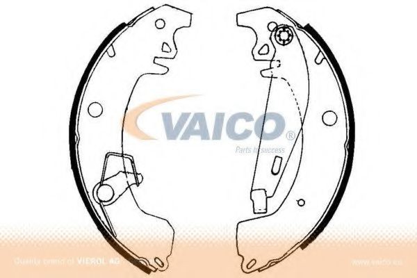 VAICO V460174 Drum brake pads Renault Trafic JL 2.0 16V 117 hp Petrol 2008 price