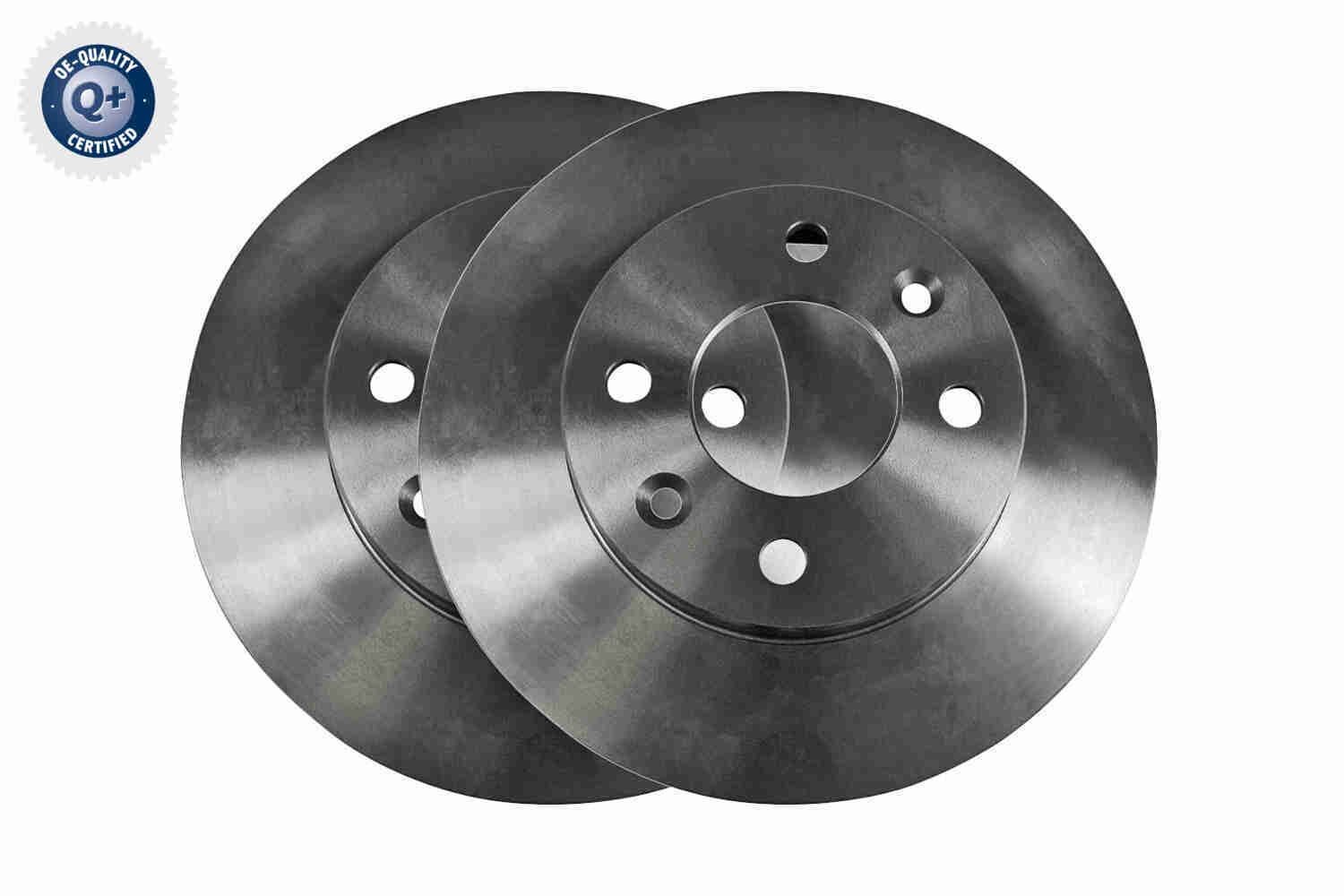 V46-80001 VAICO Brake rotors NISSAN Front Axle, 238x20,1mm, 4, 4x100, Vented