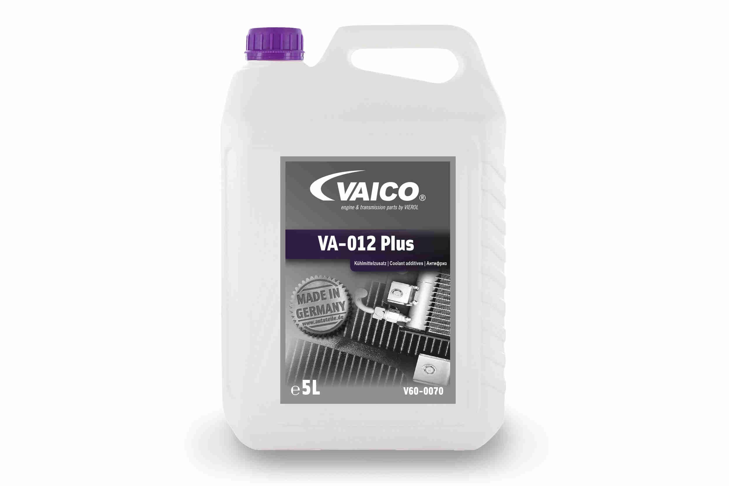 VAICO VW G 012 A8F A1 / VW T Coolant G12+ purple, 5l, -38(50/50), Q+, original equipment manufacturer quality MADE IN GERMANY