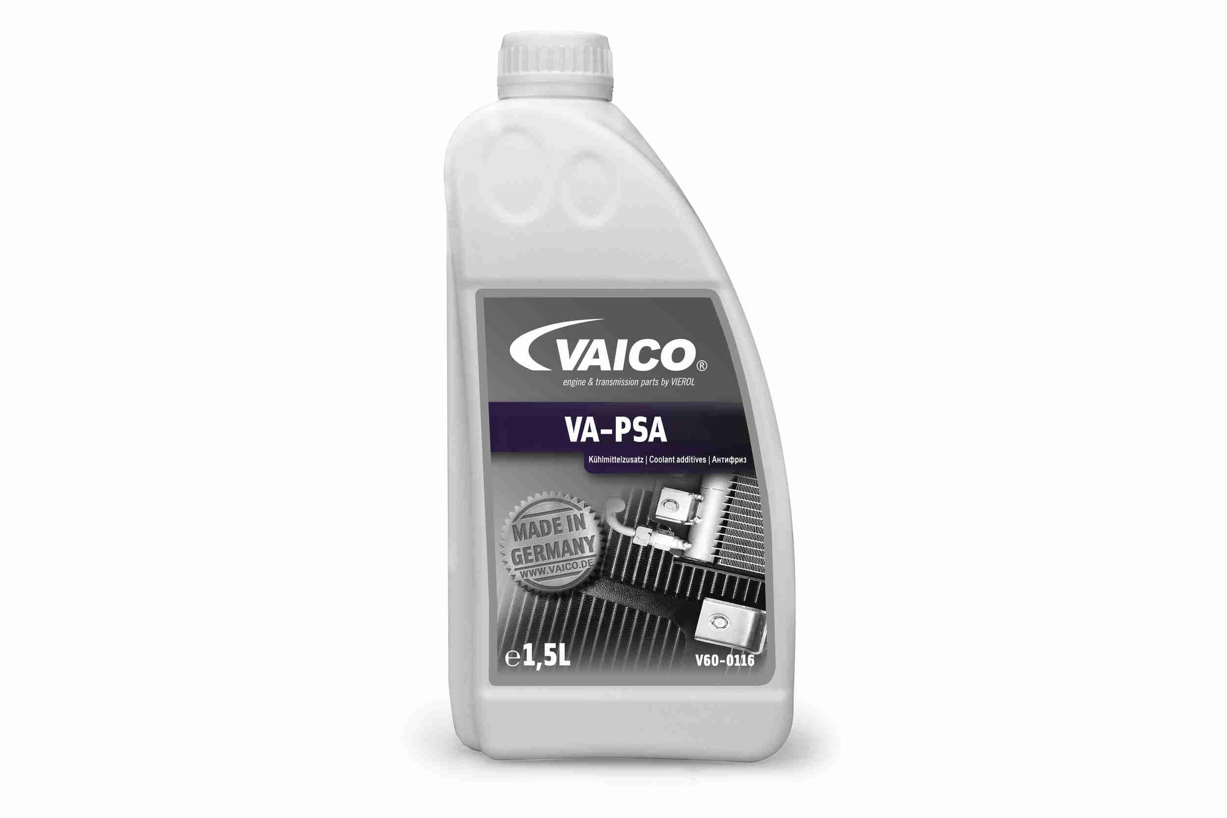 VAICO V60-0116 Antifreeze VA-PSA, G11 blue, 1,5l, , -38(50/50), Q+, original equipment manufacturer quality MADE IN GERMANY