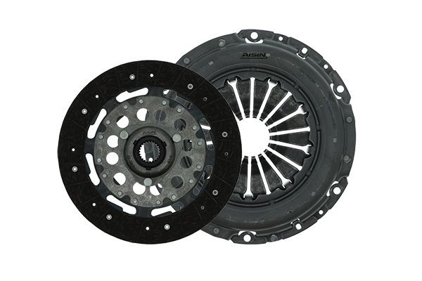 AISIN Clutch Set (2P) KK-023R Clutch kit for engines with dual-mass flywheel, two-piece, with clutch pressure plate, with clutch disc, without clutch release bearing, 240mm