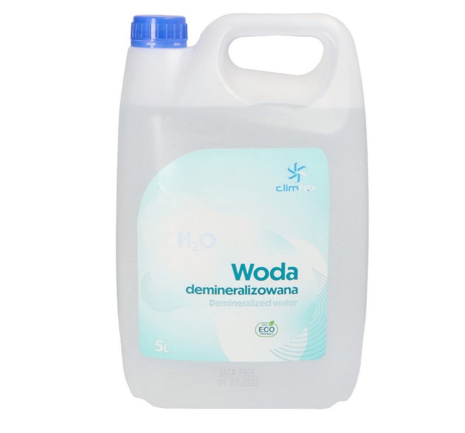 CLIMTEX CH0WD5 Distilled water 5l, Canister