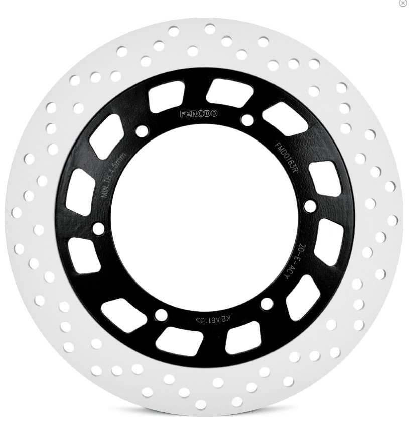 FERODO 282, 6 Ø: 282mm, Num. of holes: 6 Brake rotor FMD0163R buy