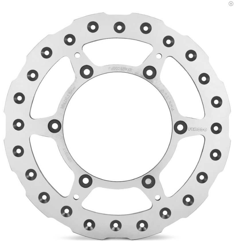 FERODO 245, 6 Ø: 245mm, Num. of holes: 6 Brake rotor FMD0263MXR buy