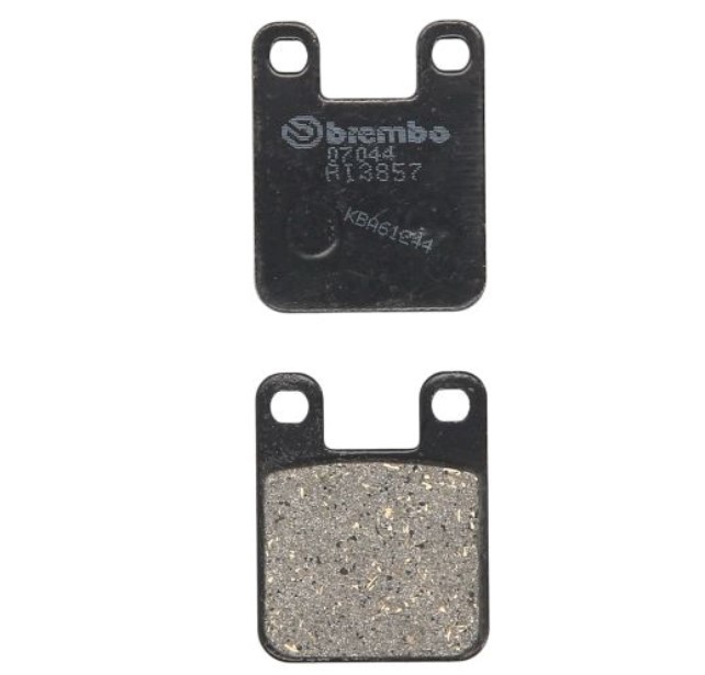 BREMBO Rear Height: 45.4mm, Thickness: 6mm Brake pads 07044CC buy