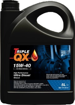 Buy Motor oil Triple QX petrol TQX.521776115 ULTRA, Diesel 15W-40, 20l, Mineral Oil
