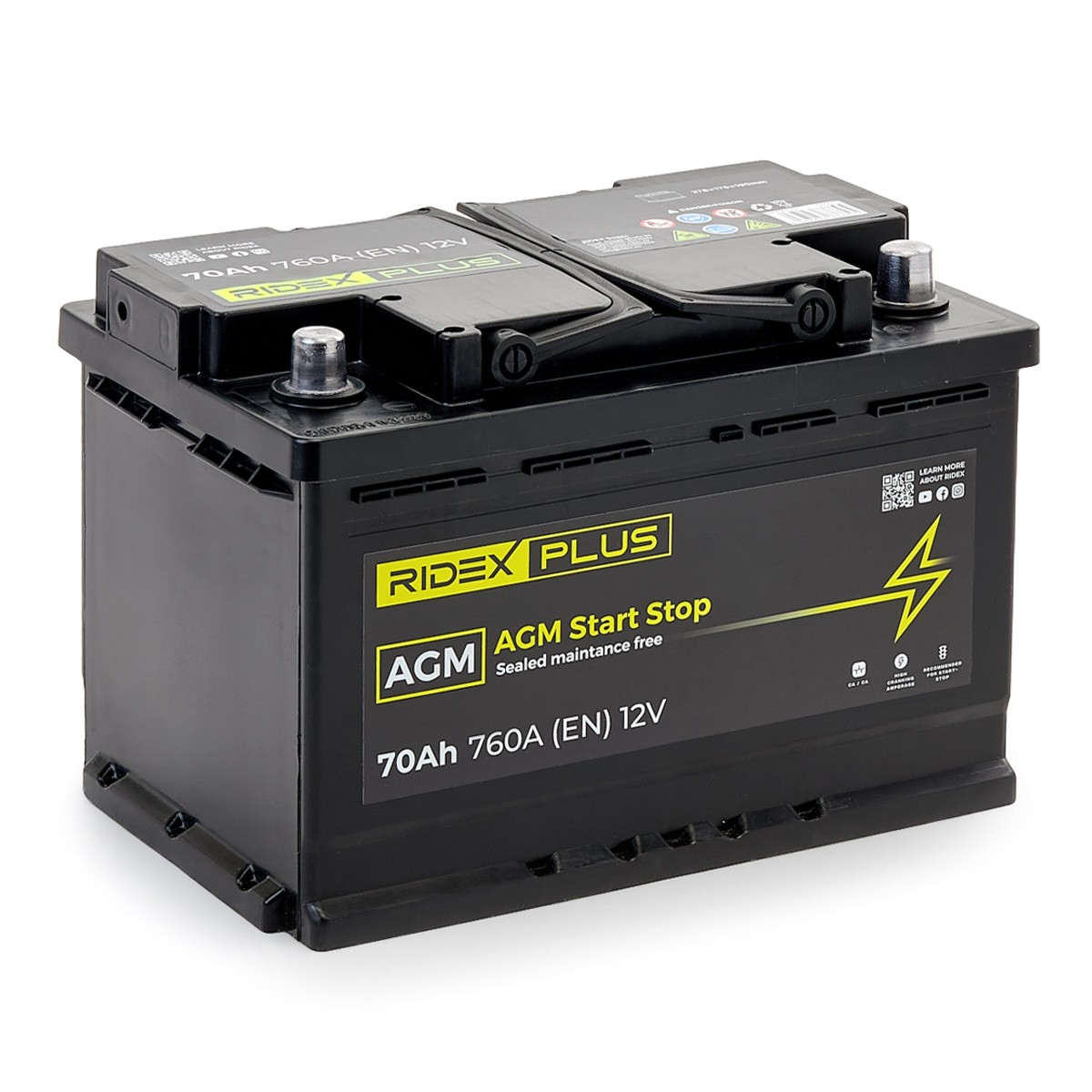 RIDEX PLUS 1S0007P Battery 5GM915105AA