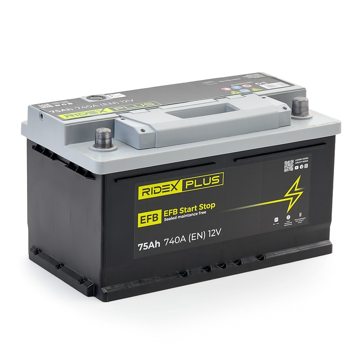 RIDEX PLUS 1S0028P Battery 1917577