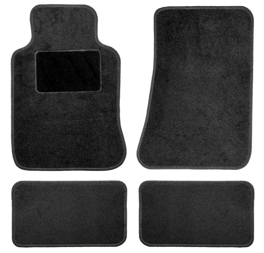 02129 AMiO Floor mats OPEL Textile, black, 700, 280
