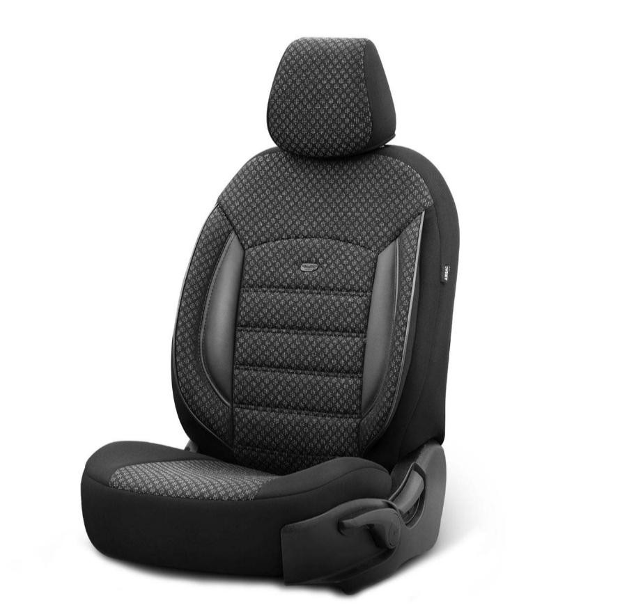 Otom OT61596 Auto seat covers HYUNDAI i10 (PA) black/grey, Front and Rear