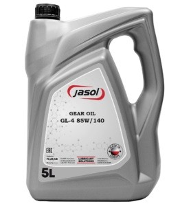 Gearbox fluid JASOL GL-4 85W-140, Capacity: 5l - 5901797901639