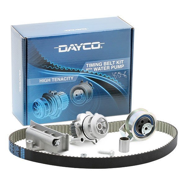 DAYCO Pompe à Eau + Kit De Distribution VW,SKODA,AUDI KTBWP4153 Pompe à eau + kit de courroie de dis