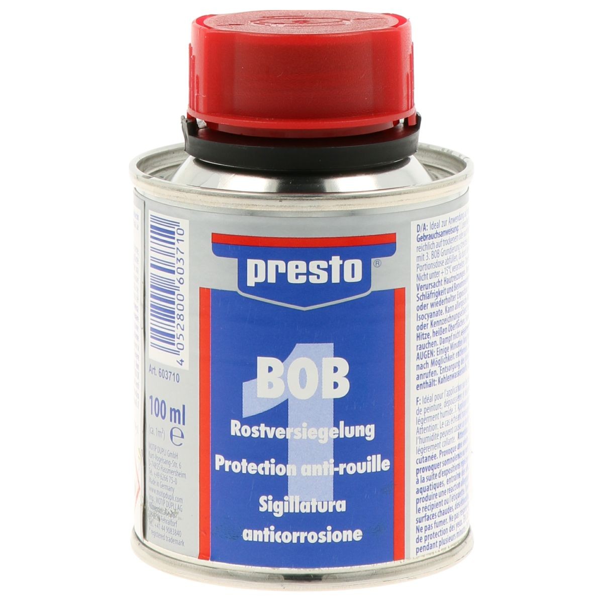PRESTO 603710 Rust inhibitor spray Capacity: 100ml, Rostversiegelung 100ml