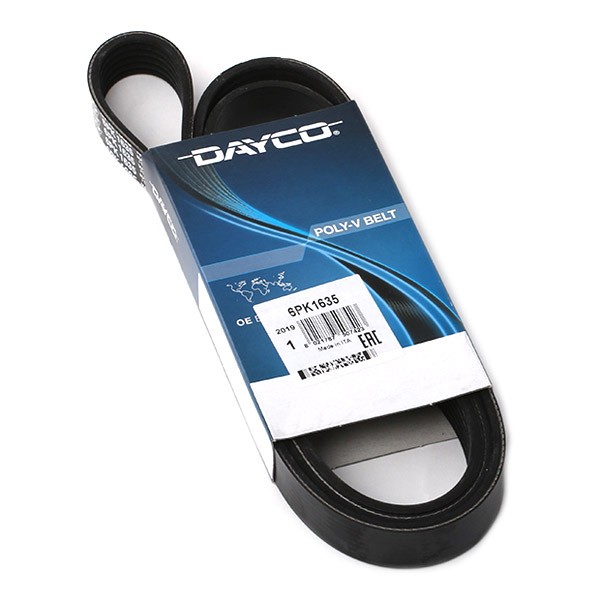 Original DAYCO 6x1635 Auxiliary belt 6PK1635 for OPEL INSIGNIA