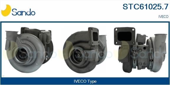 STC61025.7 SANDO Turbolader IVECO Stralis