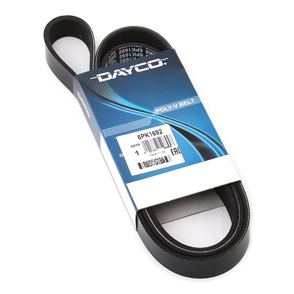 Hyundai TIBURON Ribbed belt 223070 DAYCO 6PK1692 online buy