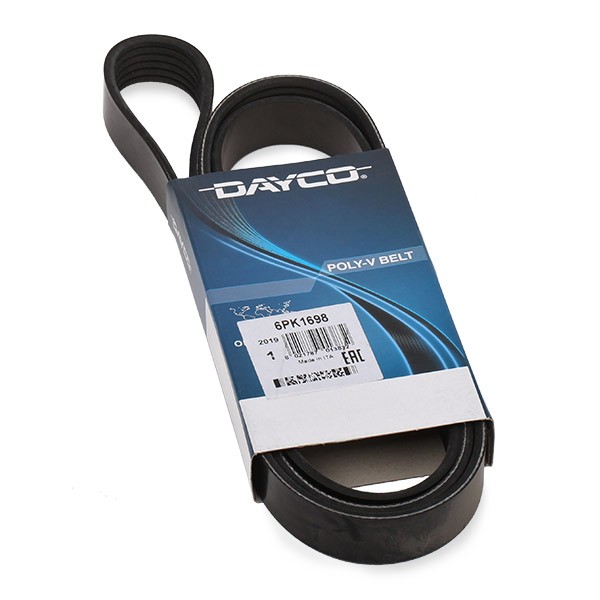 DAYCO Serpentine belt 6PK1698 BMW X3 2014