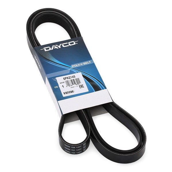 Mercedes SPRINTER Ribbed belt 223435 DAYCO 6PK2145 online buy