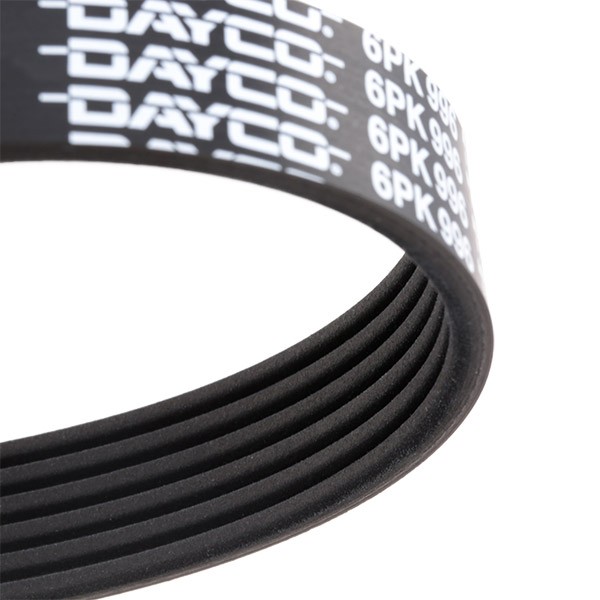 DAYCO 6x996 Aux belt 996,0mm, 6