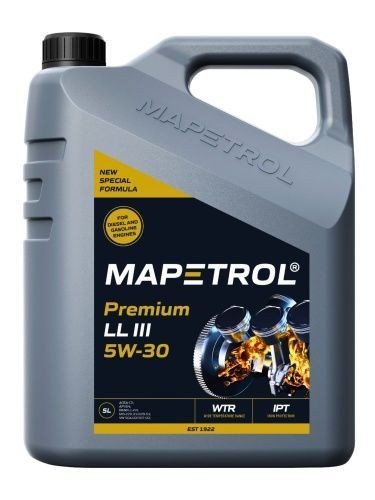 Motor oil MAPETROL 5W-30, 5l, Synthetic Oil longlife MAP0115