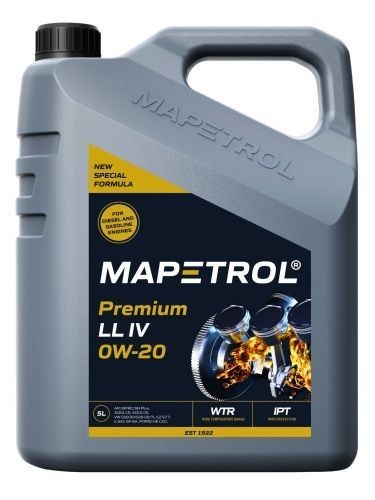 Engine oil MAPETROL 0W-20, 5l, Full Synthetic Oil longlife MAP0085