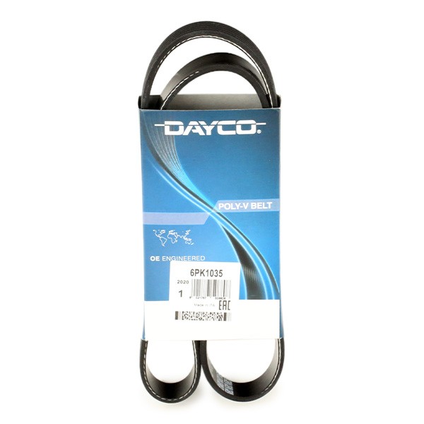 DAYCO Drive belt 6PK1035
