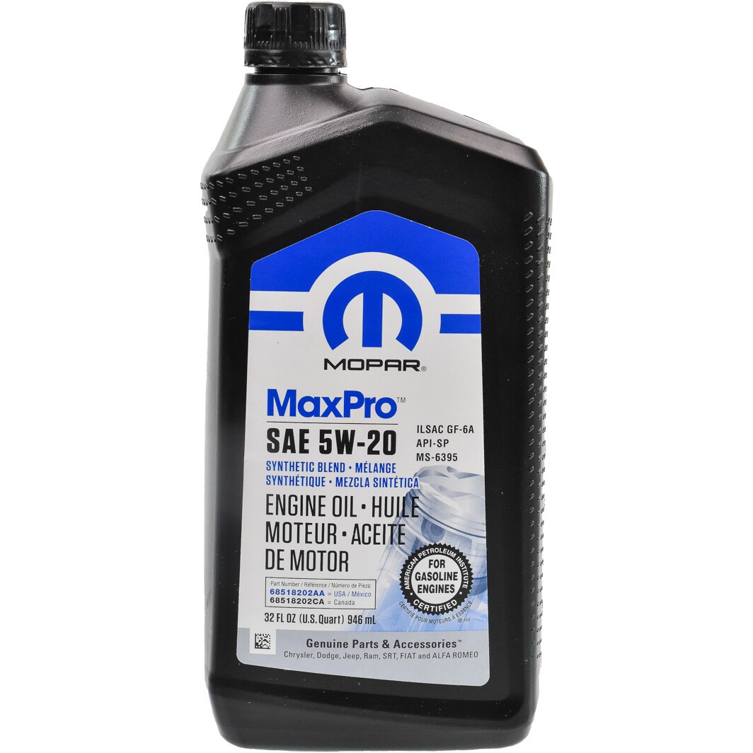 68518202AA MOPAR Engine oil - buy online