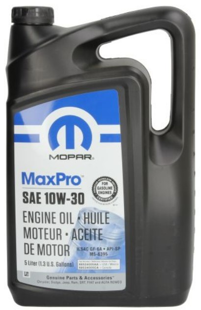 Engine oil 10W30 longlife petrol - 68524005AA MOPAR MaxPro