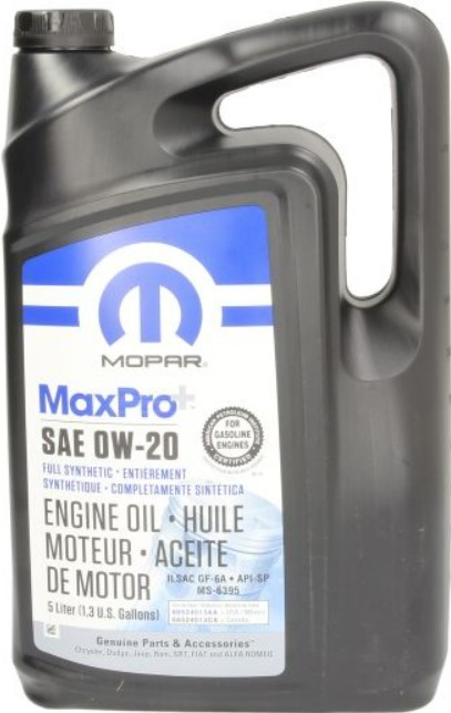 Car oil MOPAR 0W-20, 1l longlife 68524013CA