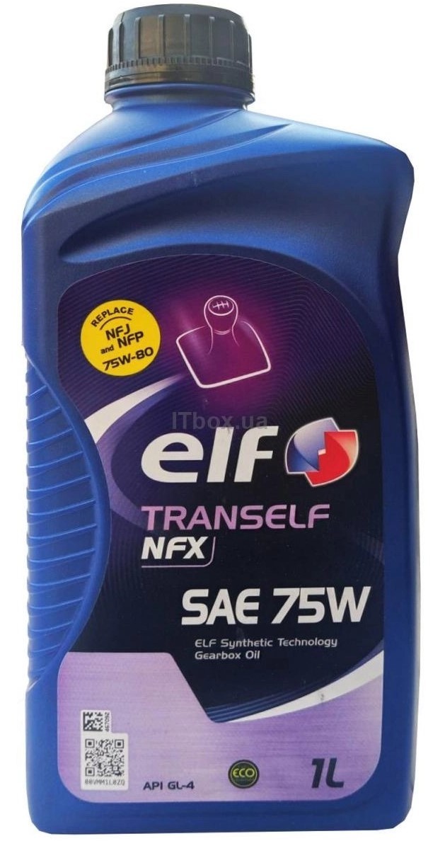 2223519 ELF Gearbox oil NISSAN 75W, Full Synthetic Oil, Capacity: 1l