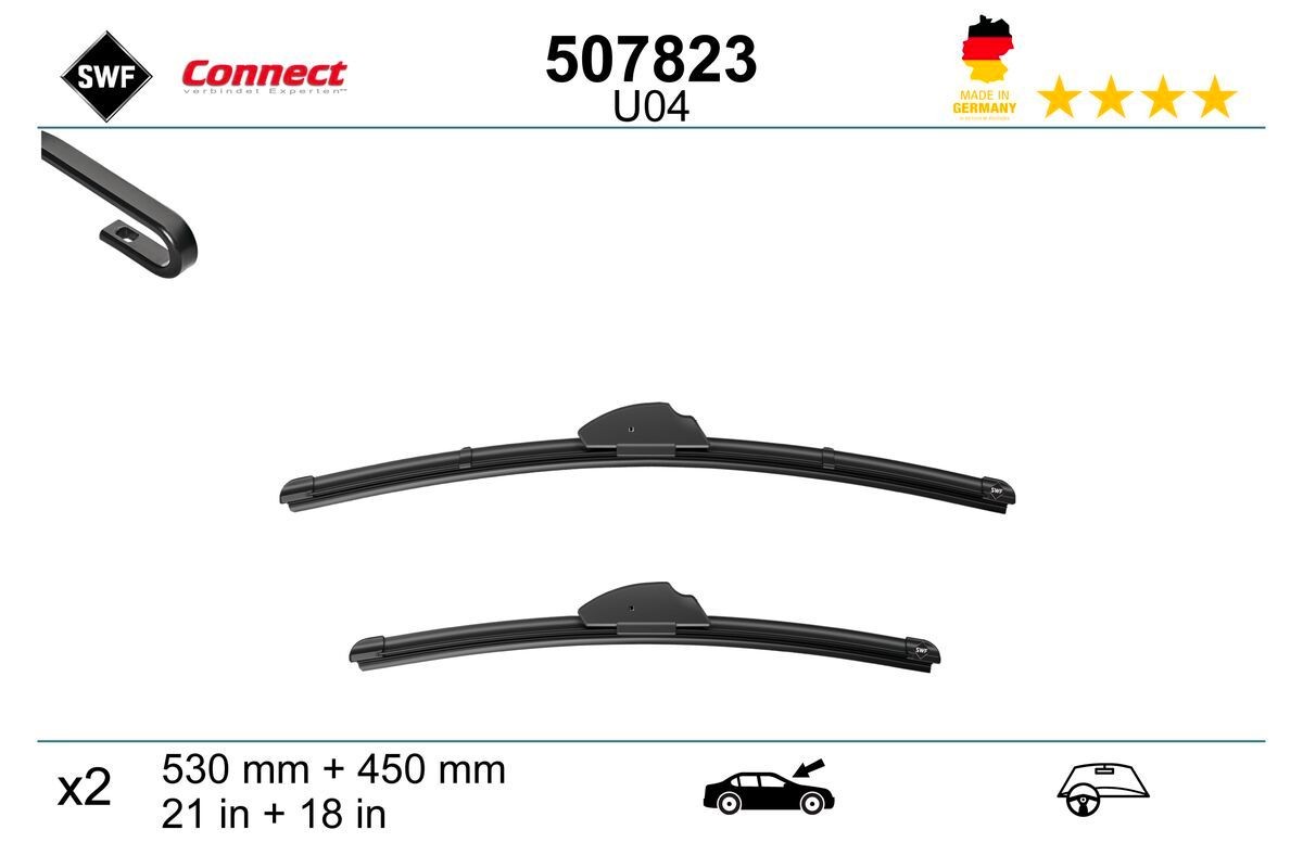 Suzuki IGNIS Windscreen wiper 22777238 SWF 507823 online buy