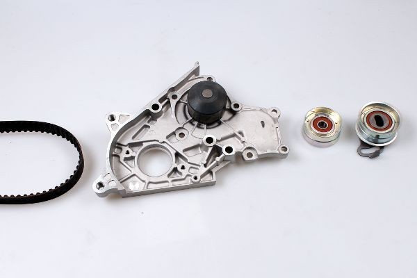 Toyota AVENSIS Water pump and timing belt kit HEPU PK07260 cheap