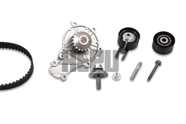 Ford TRANSIT Timing belt kit 2283925 HEPU PK08030 online buy