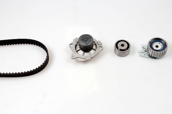 HEPU PK10551 Water pump and timing belt kit Number of Teeth: 190, Width: 24 mm