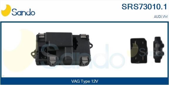 SANDO SRS730101 Blower motor resistor Audi A5 B8 Convertible 1.8 TFSI 160 hp Petrol 2010 price