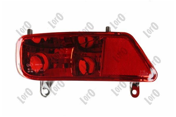 038-03-876 ABAKUS Rear fog lights PEUGEOT Right, without bulb