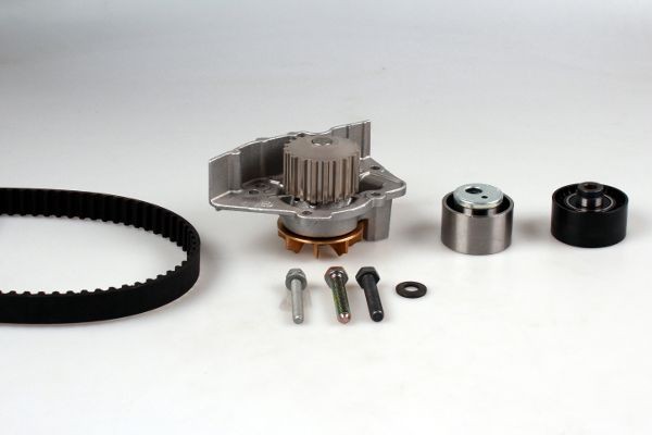 GK K986895A Water pump and timing belt kit Number of Teeth: 136, Width: 25,4 mm