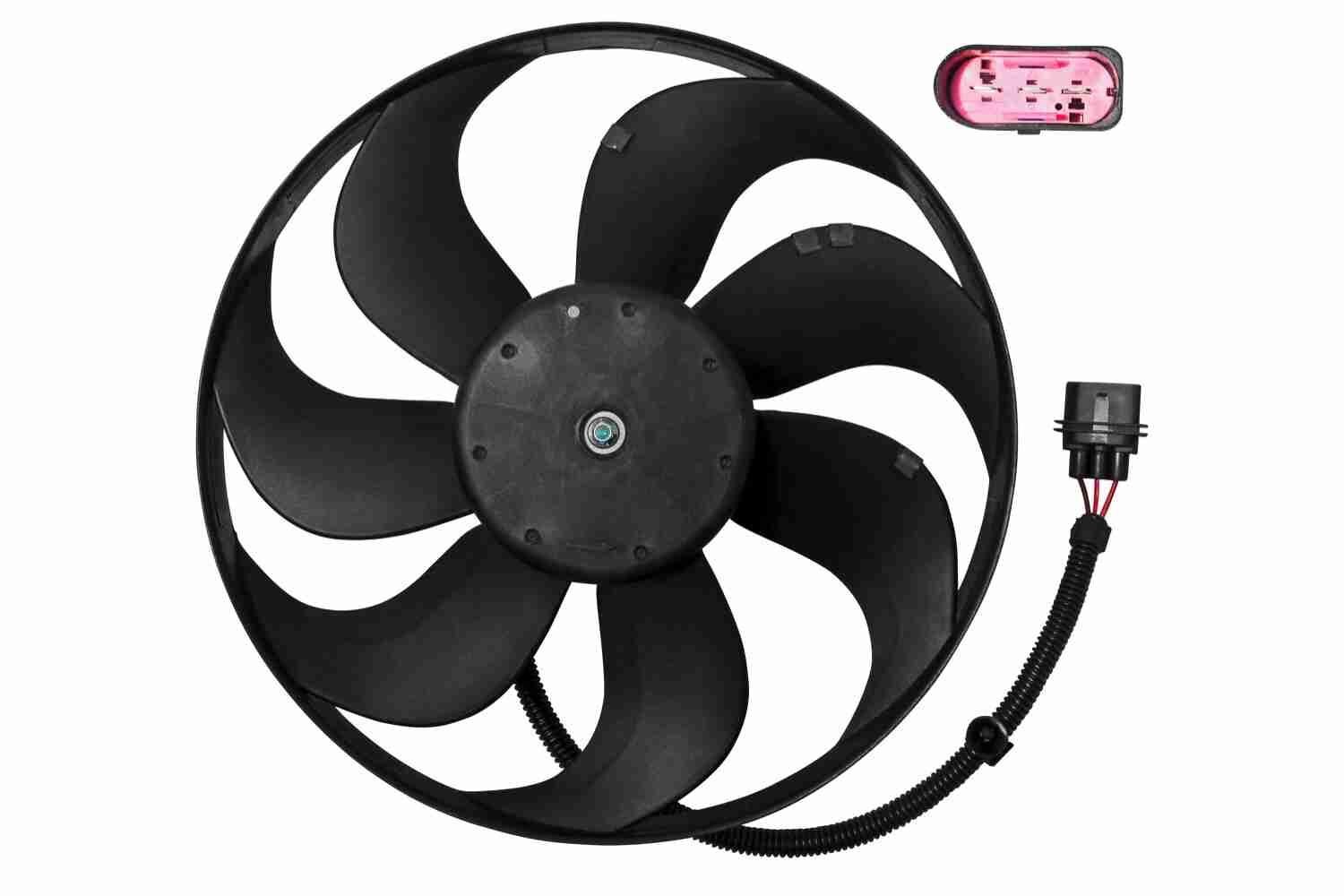 Volkswagen POLO Cooling fan 2291087 VEMO V15-01-1845-1 online buy