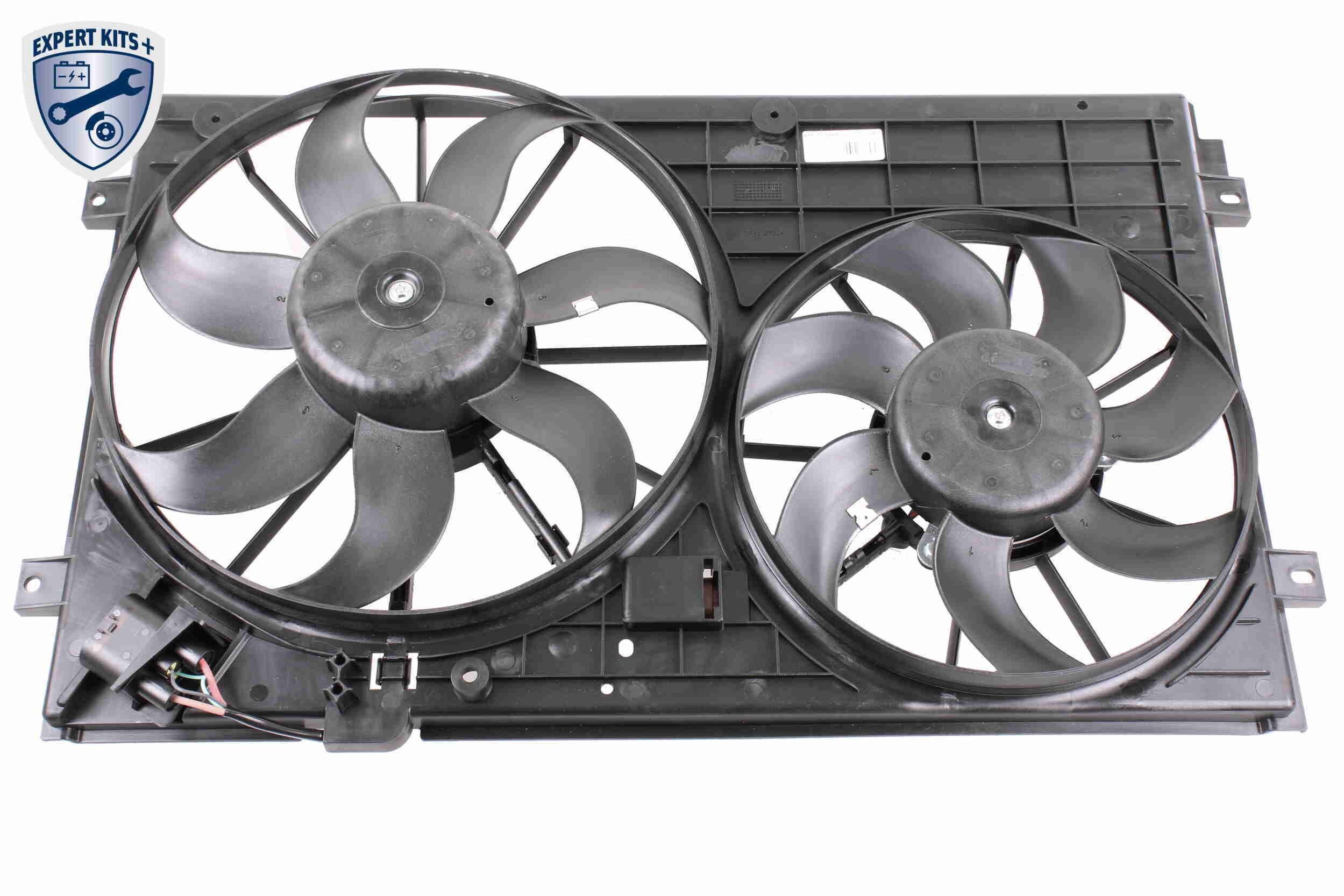 1K0 121 207 T VEMO Original Quality Ø: 360/295 mm, 220/150W, with radiator fan shroud Cooling Fan V15-01-1869 buy