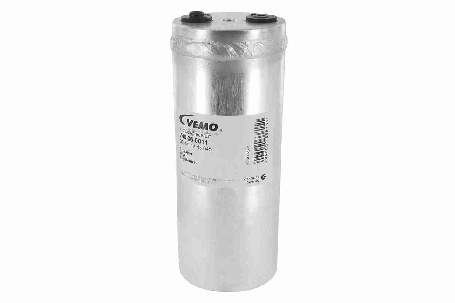 VEMO Original Quality V40-06-0011 Dryer, air conditioning Aluminium