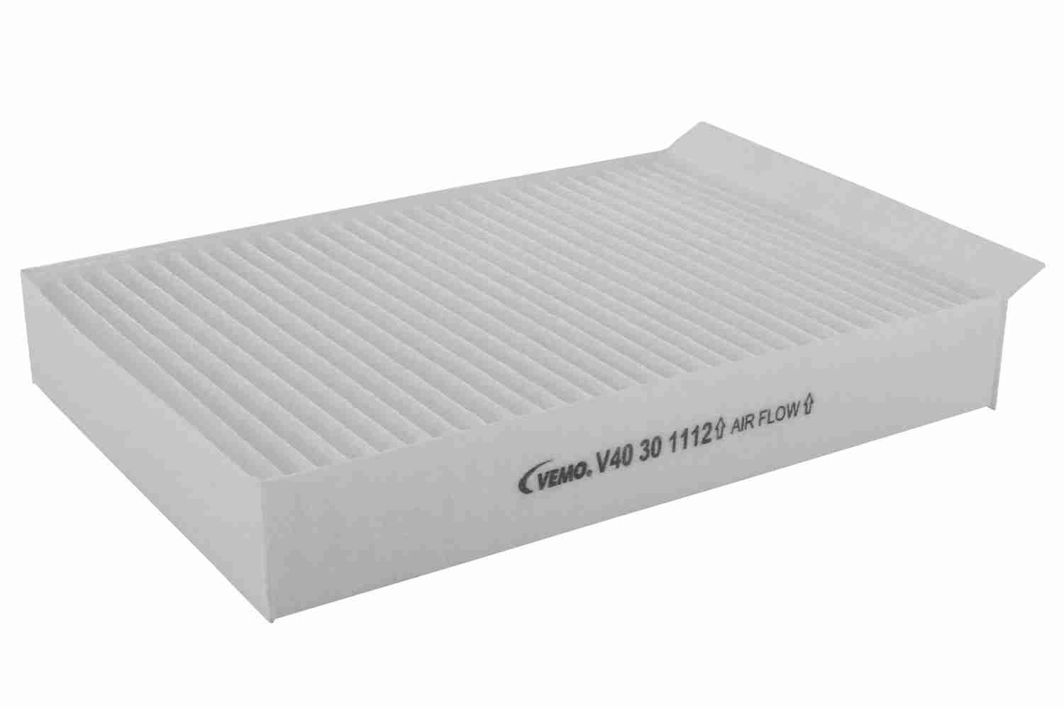VEMO Original Quality V40-30-1112 Pollen filter Particulate Filter, 199 mm x 142 mm x 30 mm, Paper