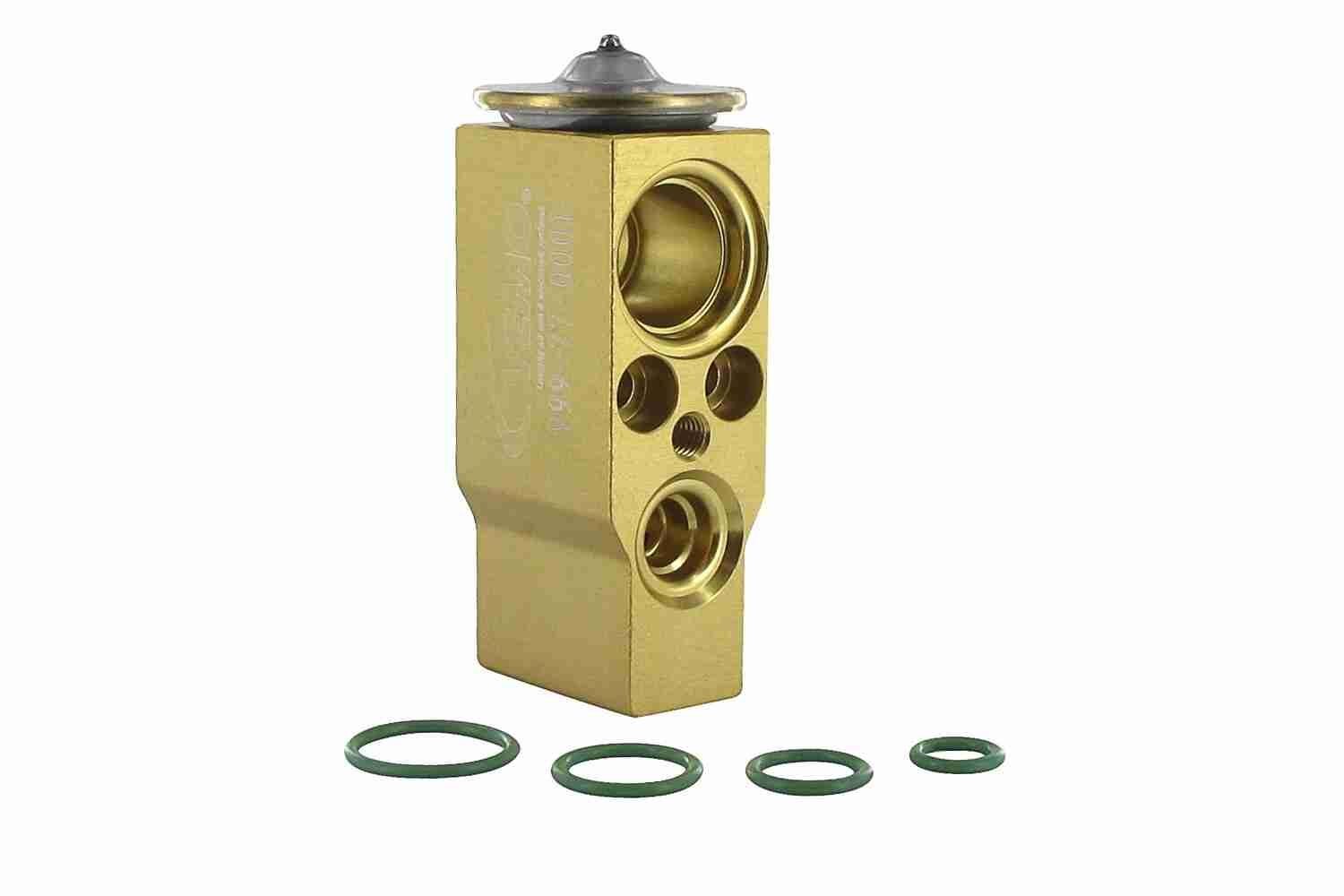 VEMO with gaskets/seals Expansion valve, air conditioning V99-77-0001 buy